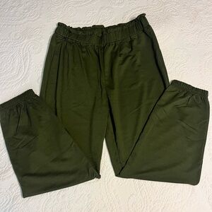 Extra high waisted joggers